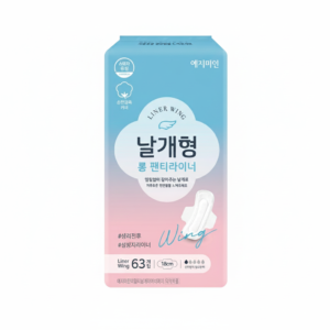 YEJIMIIN Długie wkładki higieniczne Long Panty liner (skrzydełka) 63 szt. (18 cm)