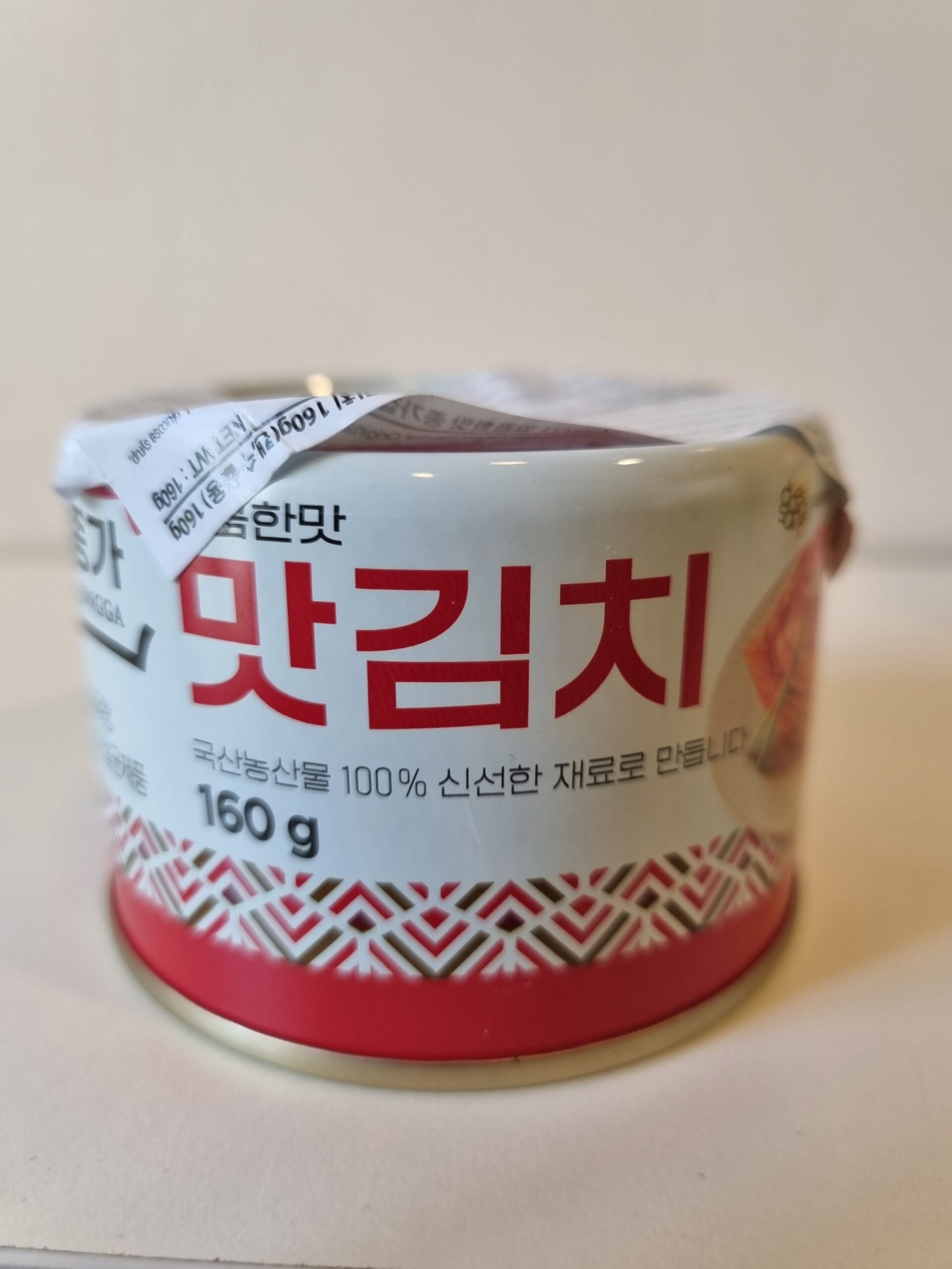 Kimchi w puszce 160g / 종갓집 김치캔