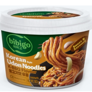 Danie makaron świeży udon Korean Style BBQ 187g - Bibigo