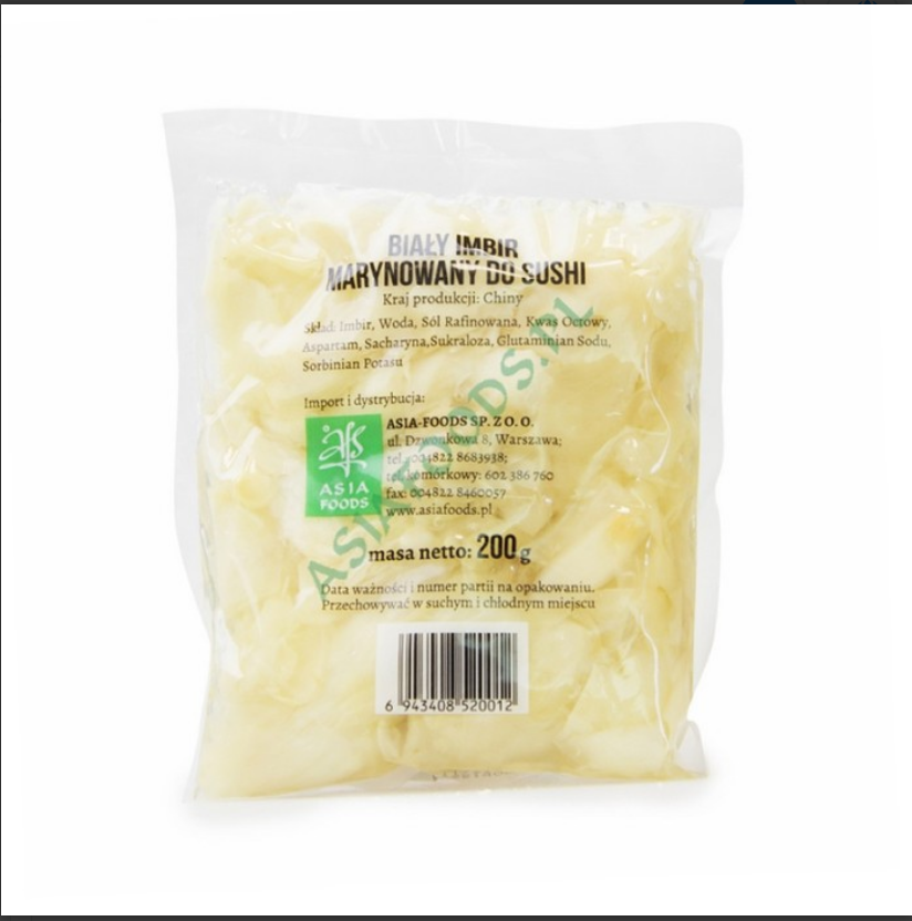 IMBIR MARYNOWANY - BIAŁY- 300g - obrazek 2
