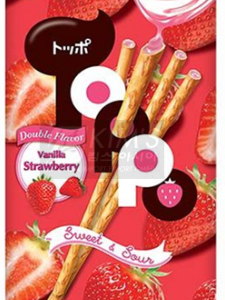 Chocolate Pretzels (Vanilla & Strawberry) 40g