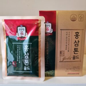 Korean Red Ginseng Tonic Gold- Drink 홍삼톤 / Napój 40ml x 10szt