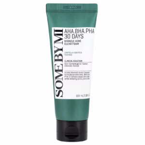 Some By Mi - AHA BHA PHA 30 Days Miracle Acne Clear Foam - Delikatna Pianka Oczyszczająca z Kwasami - 100ml