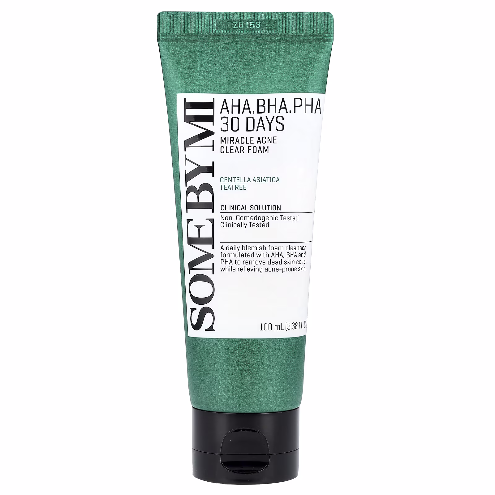 Some By Mi - AHA BHA PHA 30 Days Miracle Acne Clear Foam - Delikatna Pianka Oczyszczająca z Kwasami - 100ml