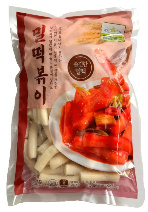 CHILKAB Kluski pszenne Tteokbokki 1kg - obrazek 2