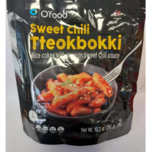 CJW Kluski ryżowe (Tteokbokki) z sosem słodko-ostrym 290g