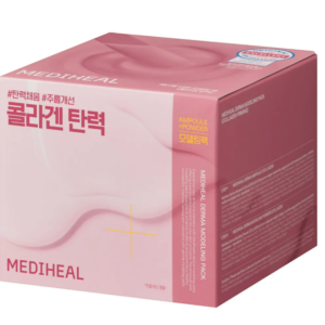 Mediheal Derma Modeling Pack Collagen - Ujędrniająca maska algowa do twarzy z serum, 28 g + 2 ml
