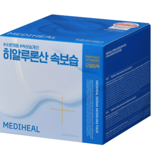 Mediheal Derma Modeling Pack Hyaluronate - Nawilżająca maska algowa do twarzy z serum, 28 g +2 ml