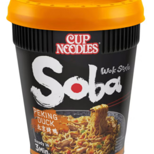 NISSIN Ramen w kubku o smaku Soba z kaczką po pekińsku 87g