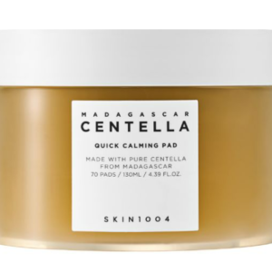 SKIN1004 – Madagascar Centella Quick Calming Pad – Odświeżające płatki z ekstraktem z wąkroty azjatyckiej, 70szt.