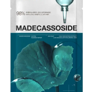 Maska w płachcie regenerująco-łagodząca z madekasozydem, MADECASSOSIDE ESSENTIAL MASK, 24 ml
