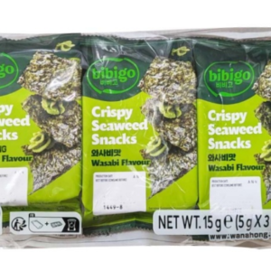 CJ Bibigo Nori snack wasabi 5g x 3