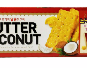 LOTTE Ciastka Butter Coconut maślane z kokosem 100g