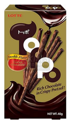 Lotte Toppo paluszki z czekoladą, 40g