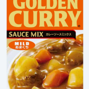 Japońskie Golden Curry łagodne S&B 92g