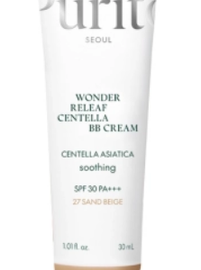 Purito Seoul - Wonder Releaf Centella BB Cream SPF30 PA+++ #27 Sand Beige - Krem BB z Wąkrotą Azjatycką - 30ml