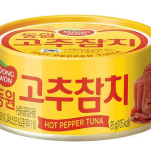 DONGWON Tuńczyk w puszce ostry z  papryczkami 135g