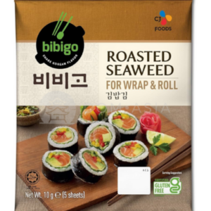 Wodorosty Nori BIBIGO 10g