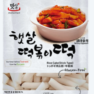 KLUSKI RYŻ. DO TTEOKBOKKI BIAŁA- SŁUPKI 600g