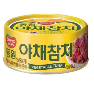 DONGWON Tuńczyk z warzywami w puszce 135g - obrazek 2