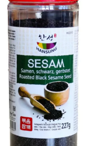 HANSUNG Sezam czarny, prażony 227g