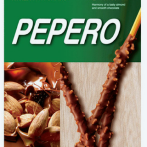 LOTTE Paluszki Pepero o smaku  czekoladowym z kawałkami ciastek 32g