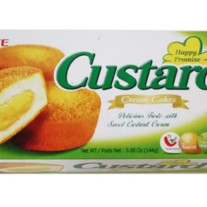 LOTTE Ciastka biszkoptowe z kremem Custard 144g