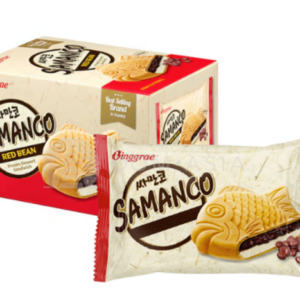 Lód rybka z pastą z czerwonej fasoli "Samanco" BINGGRAE 150ml