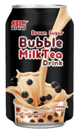 Herbata mleczna z brązowym cukrem i tapioką RICO 340ml
