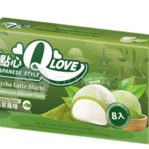 Mochi o smaku matcha latte "QLove" TAIWAN DESSERT 80g