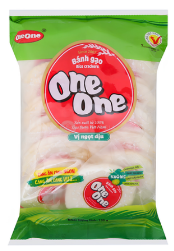 Wafle ryżowe słodkie ONE ONE 150g