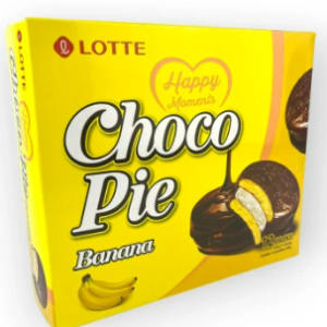 LOTTE Ciastka ChocoPie banan 336g (28g x 12)