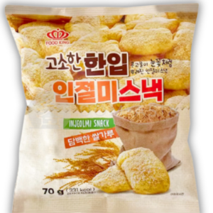Koreańska przekąska ryżowa FOODKING 70g