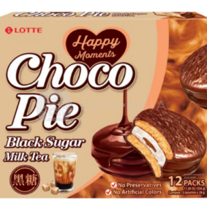 Ciastka Choco-Pie bubble tea z brązowym cukrem LOTTE 336g