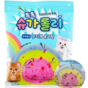 Wata cukrowa z cukierkami strzelającymi SUGAROLLY 10g