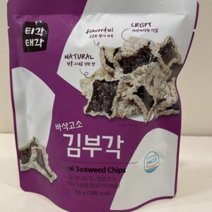 Koreańskie Chipsy z Wodorostów Kim Bugak (Real Seaweed Chips) 30g