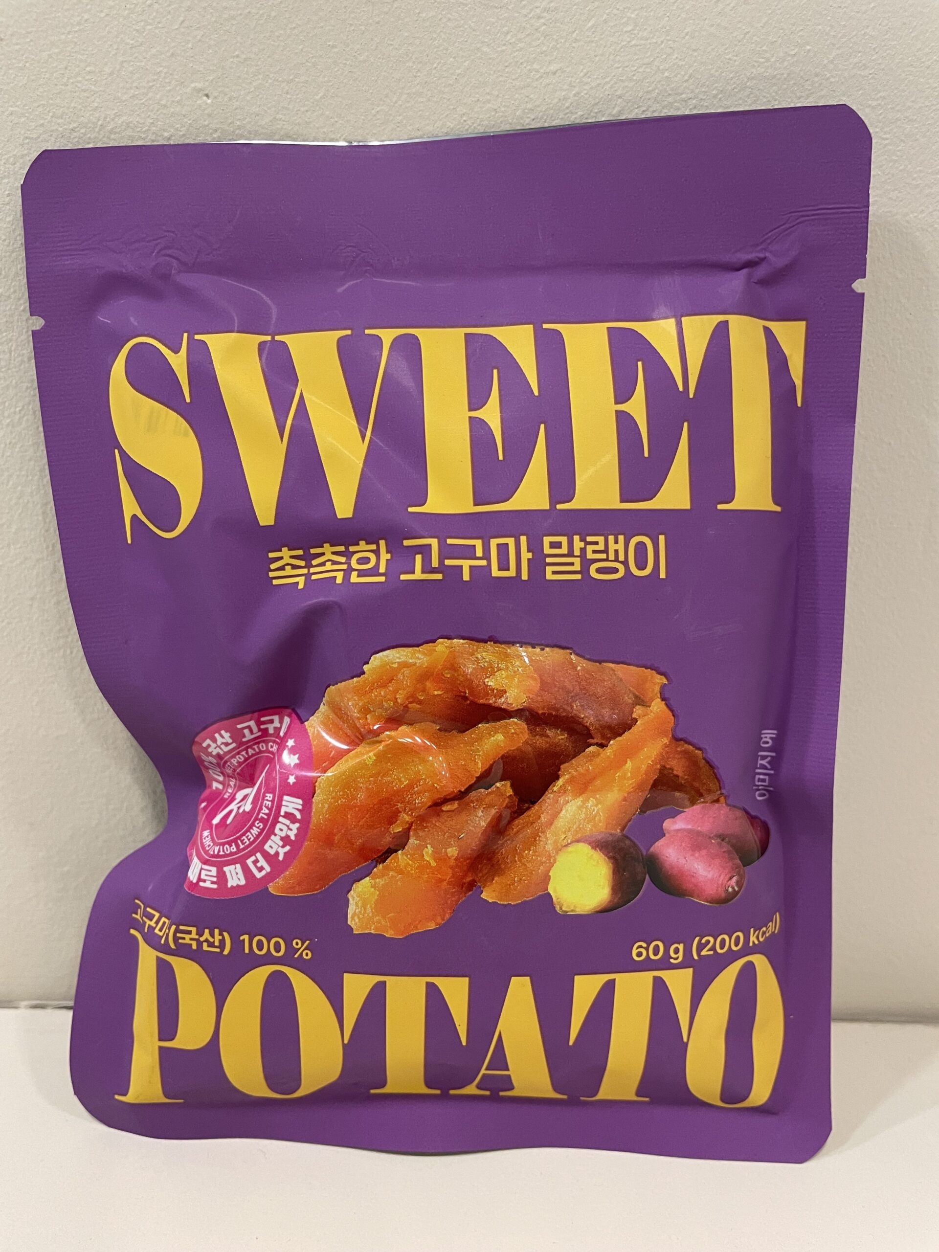 Koreańskie Suszone Słodkie Bataty (Goguma Malrangi) – 60g