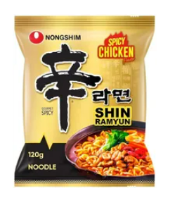 Zupa błyskawiczna Shin o smaku kurczaka ostra NONGSHIM 120g